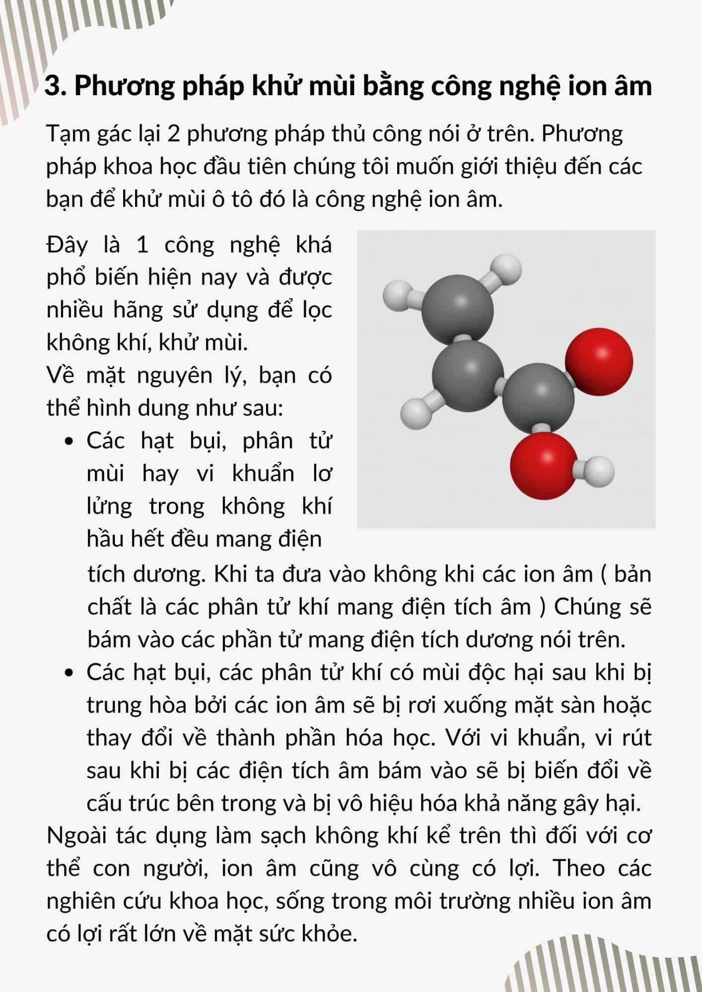 Cách khử mùi ô tô hiệu quả