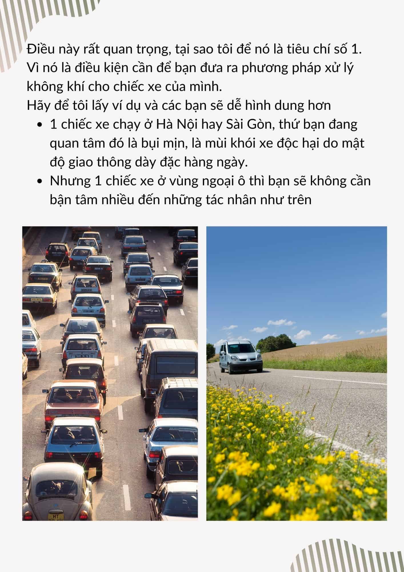 Cách khử mùi ô tô hiệu quả