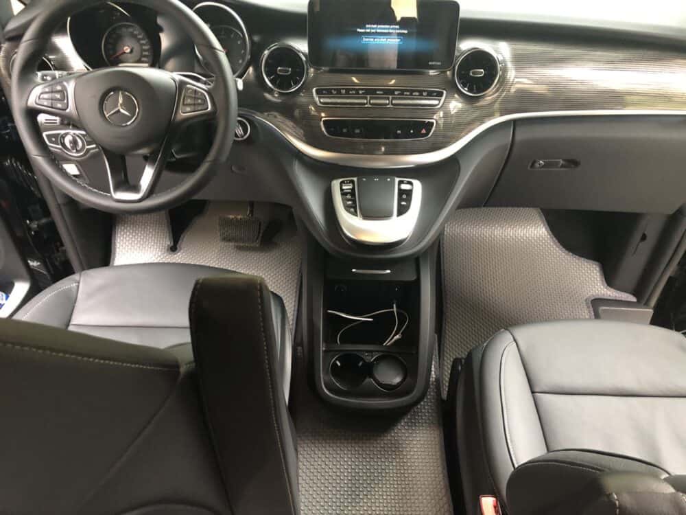 Thảm lót sàn ô tô KATA xe Mercedes-Benz V250 (2019-2021)