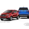 Thảm lót sàn ô tô KATA xe Ford Ecosport 2021