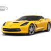 Zingwheel - Thảm lót sàn ô tô KATA xe Chevrolet Corvette C7