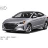 Thảm lót sàn ô tô KATA xe Hyundai Elantra