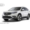 Thảm lót sàn ô tô KATA xe Honda CR-V (2011-2017)