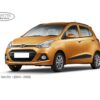 Thảm lót sàn ô tô KATA xe Hyundai Grand i10