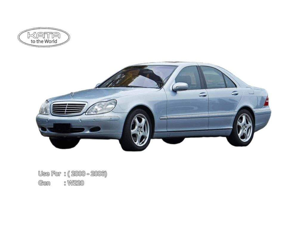 Thảm lót sàn ô tô KATA xe Mercedes-Benz S430 W220 (2003)