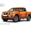 Thảm lót sàn ô tô KATA xe Nissan Navara