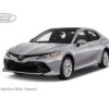 Thảm lót sàn ô tô KATA xe Toyota Camry (2019-2021)