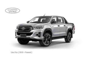 Thảm lót sàn ô tô KATA xe Toyota Hilux 2019