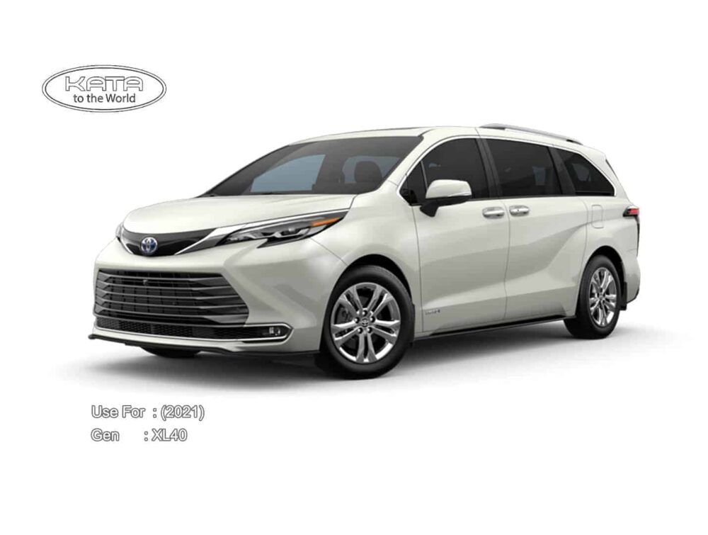 Thảm lót sàn ô tô KATA xe Toyota Sienna 2021