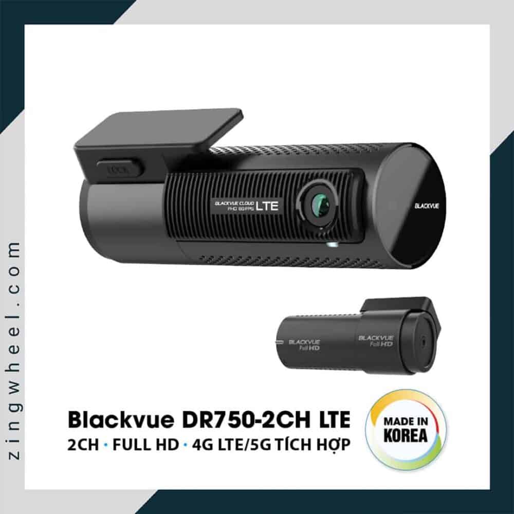 Camera hành trình ô tô cao cấp Blackvue Dr750x-2ch LTE Plus