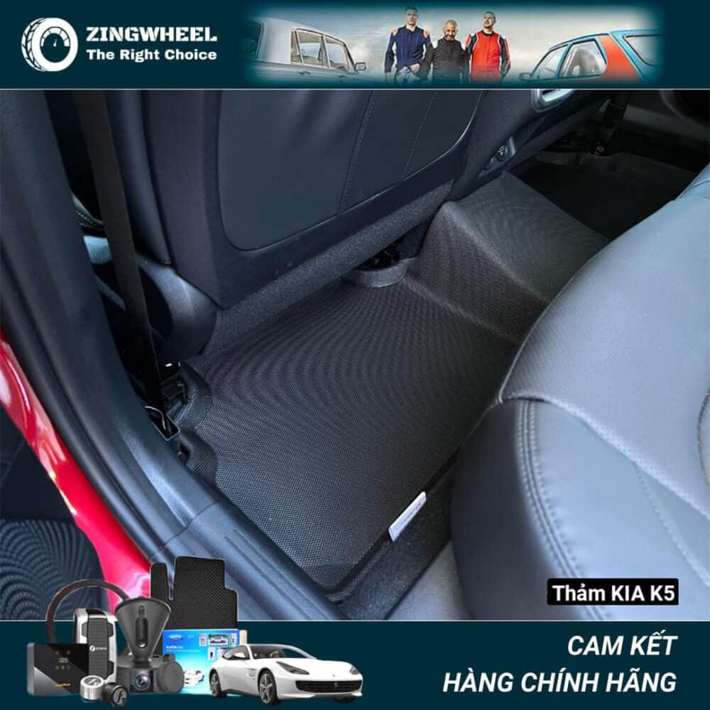 Thảm lót sàn ô tô 3D KAGU Maxpider cho xe KIA K5 2021 - Hình ảnh 3
