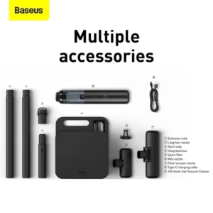 Máy hút bụi Mini cầm tay Baseus H5 Vacuum Portable Cleaner