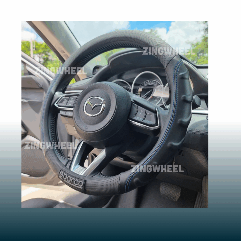 Bọc vô lăng Sparco SPC102 kết hợp da Pu cao cấp - Dành riêng cho xế yêu! - Hình ảnh 6