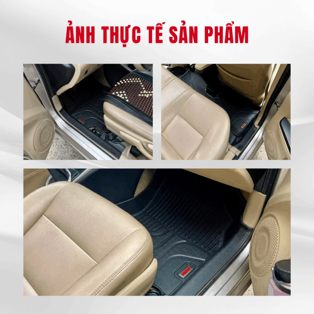 Thảm lót sàn ô tô HUVI cho xe Toyota Vios 2D năm 2018+ - Hình ảnh 2