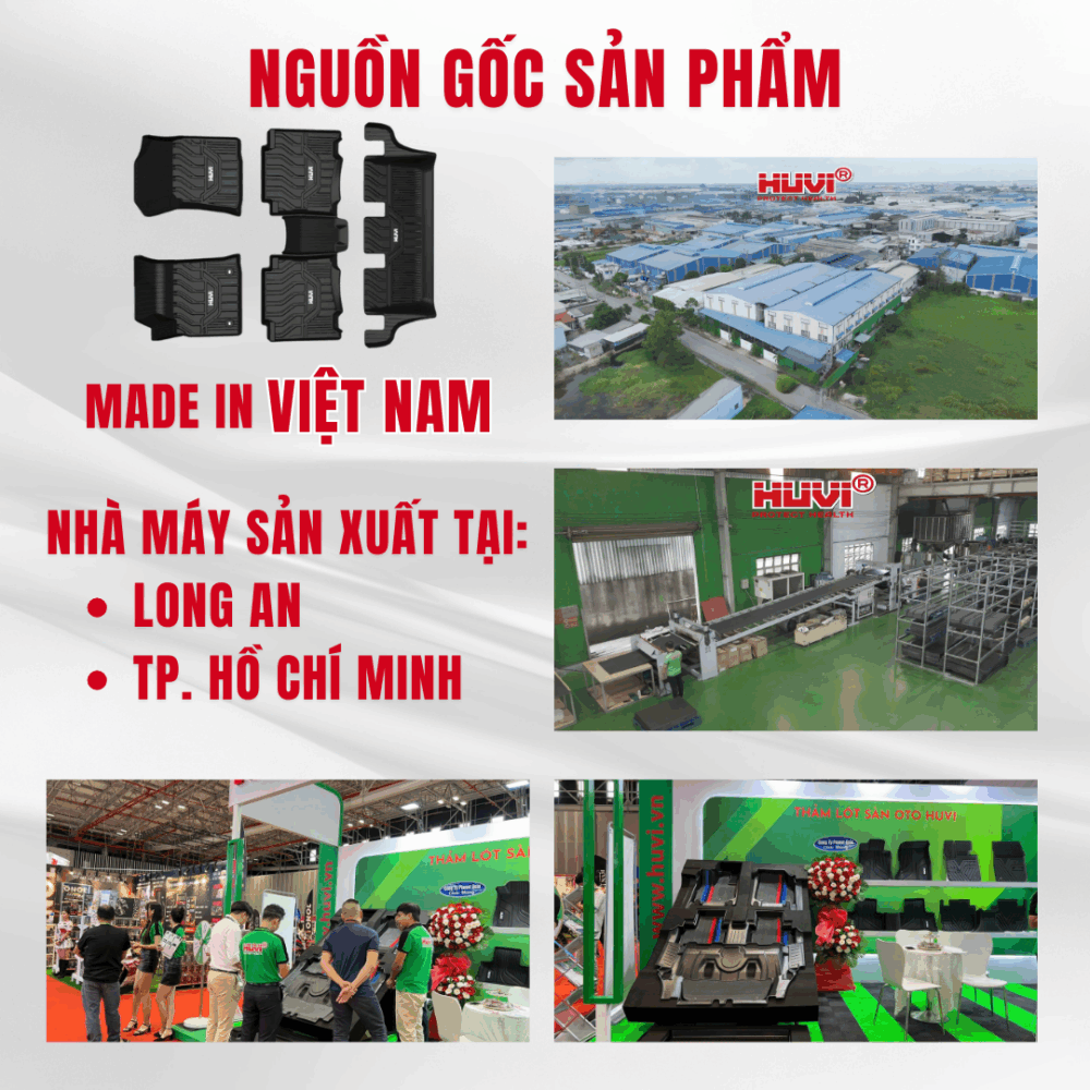 Thảm lót sàn ô tô HUVI cho xe Toyota Innova 3D (7 chỗ) năm 2016+ - Ảnh 8