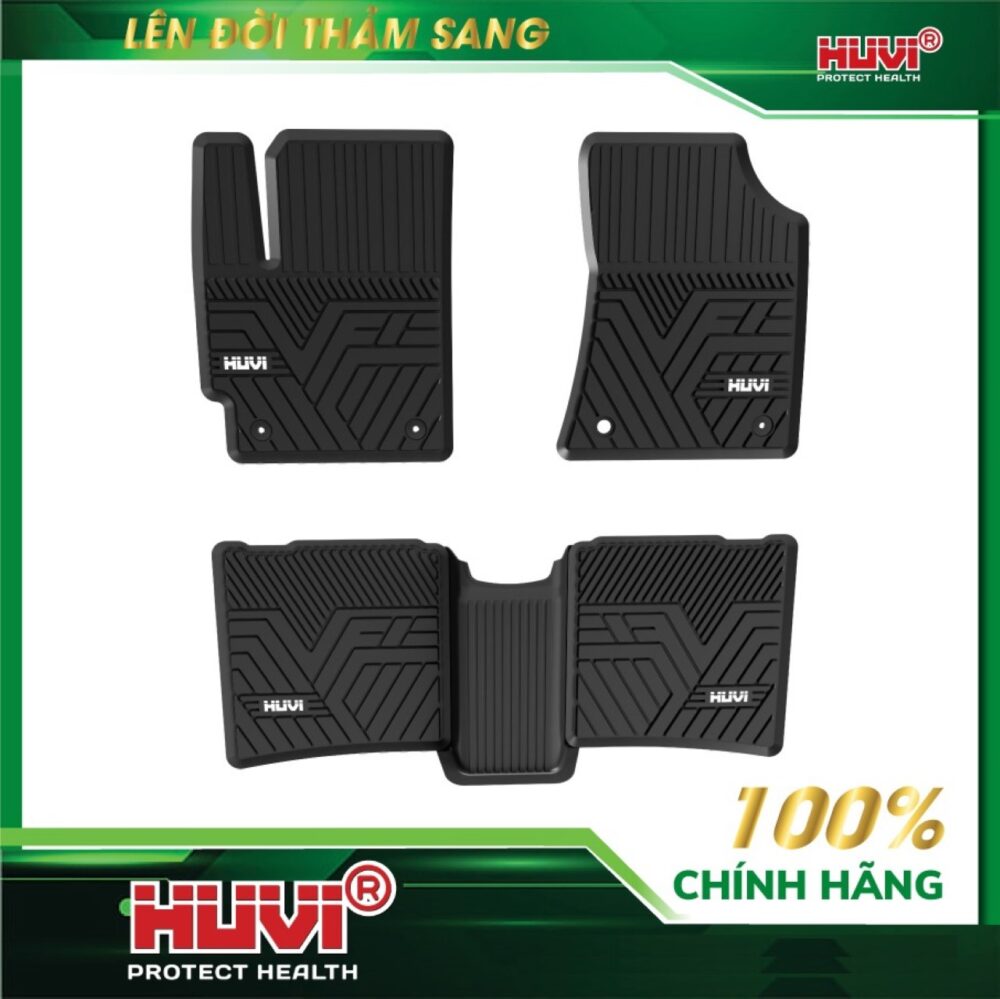 Thảm lót sàn ô tô HUVI cho xe Vinfast E34 2D năm 2021+