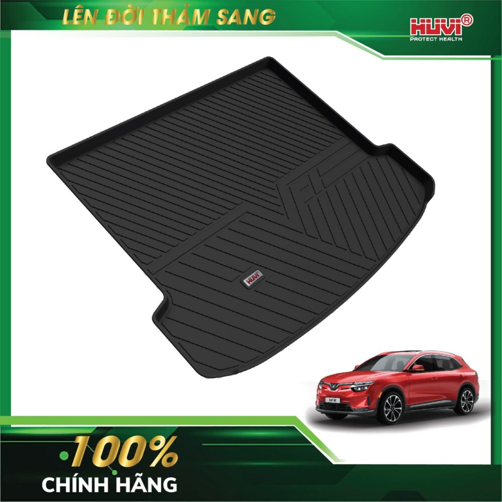 Thảm lót sàn ô tô HUVI cho xe Vinfast VF9 3D (6 chỗ) năm 2023+