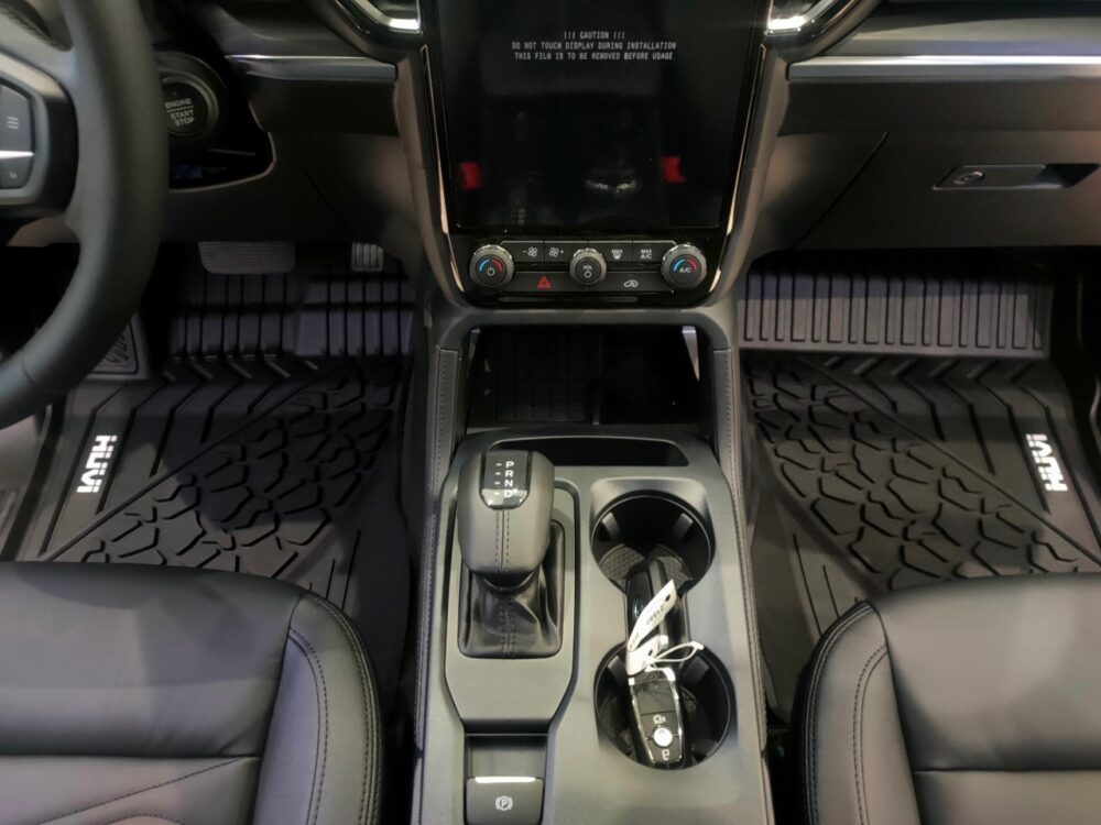 Thảm lót sàn ô tô HUVI cho xe Ford Everest 3D (7 chỗ) năm 2023+