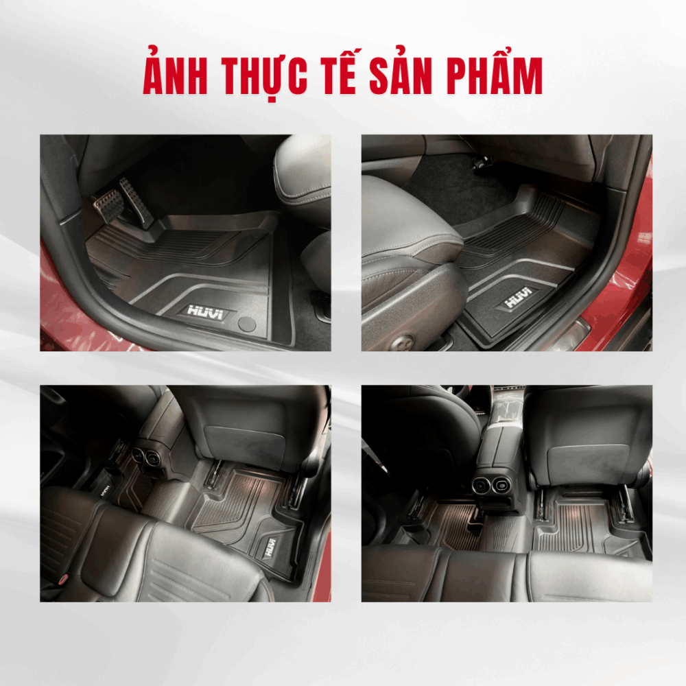 Thảm Lót Sàn Ô Tô HUVI cho xe Mercedes GLC năm 2023+ - Hình ảnh 2