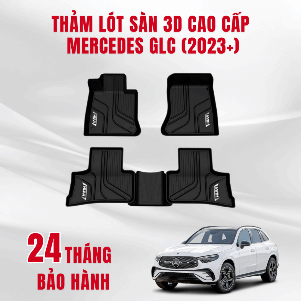Thảm Lót Sàn Ô Tô HUVI cho xe Mercedes GLC năm 2023+ - Hình ảnh 8