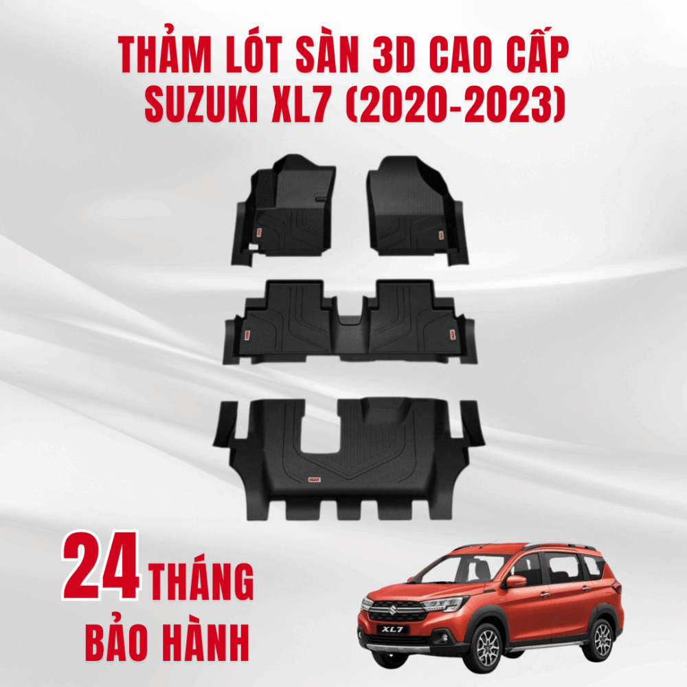 Thảm lót sàn ô tô Suzuki XL7 3D Huvi cao cấp - Hình ảnh 10