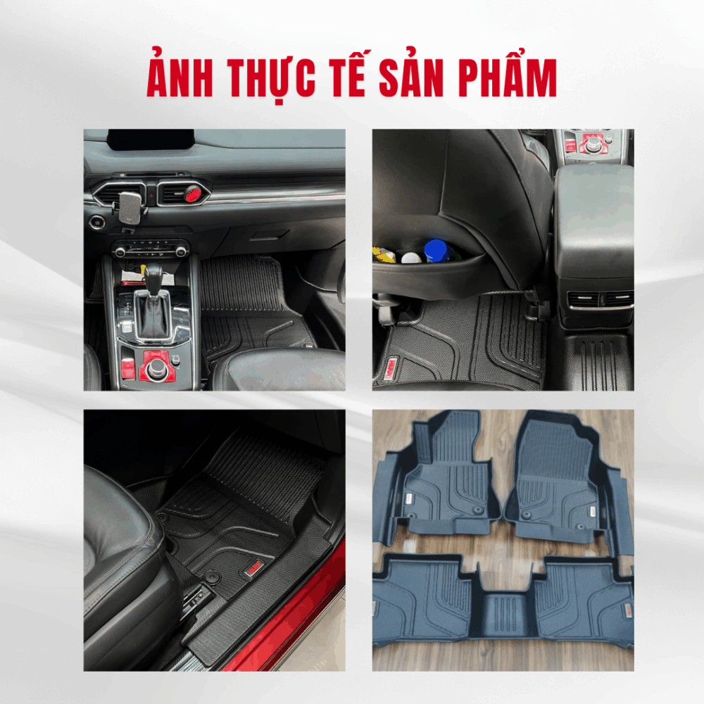 Thảm lót sàn ô tô Huvi cho xe Mazda Cx5 2018+ - Ảnh 2