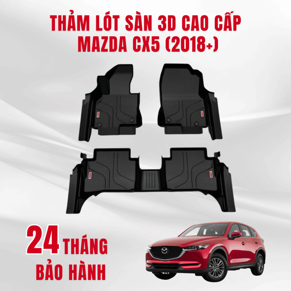 Thảm lót sàn ô tô Huvi cho xe Mazda Cx5 2018+ - Ảnh 7