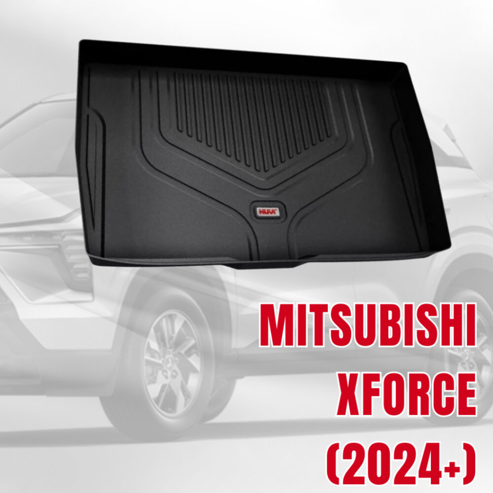 Thảm lót cốp ô tô Mitsubishi Xforce 2024 3D Huvi Cao Cấp - Hình ảnh 5