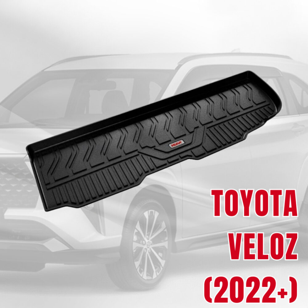 Thảm lót cốp ô tô HUVI cho xe Toyota Veloz 2D (7 chỗ) năm 2022+ - Hình ảnh 3