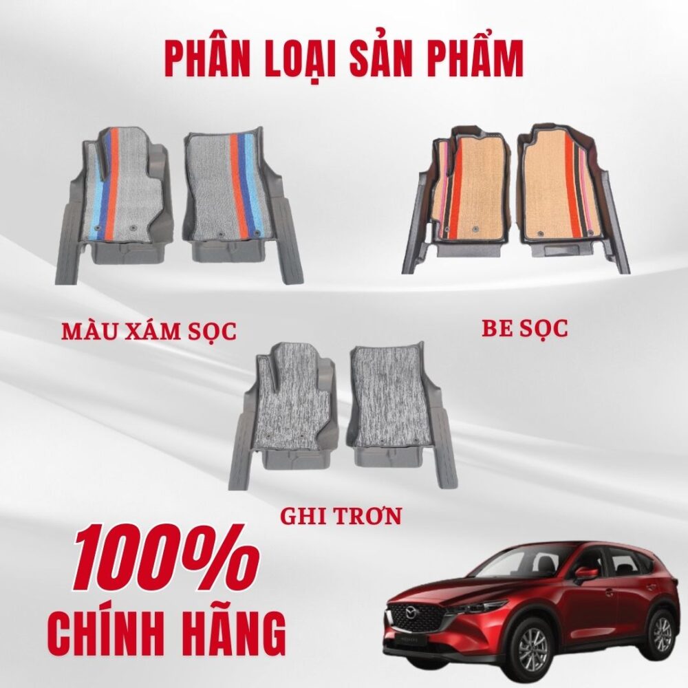 Thảm lót rối ô tô Mazda CX5 2018-2024 nhựa PVC cao cấp Huvi - Hình ảnh 4