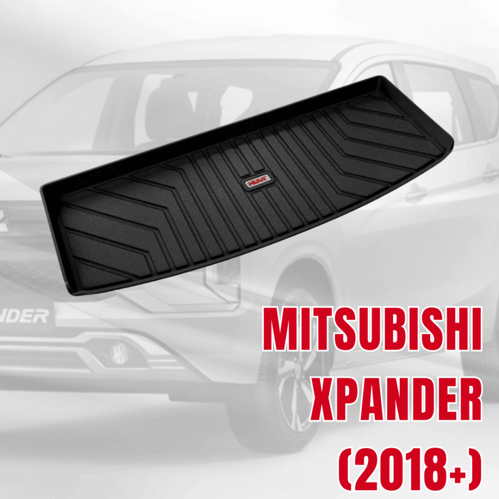 Thảm lót cốp ô tô HUVI cho xe Mitsubishi Xpander 2D (7 chỗ) năm 2018+ - Hình ảnh 6