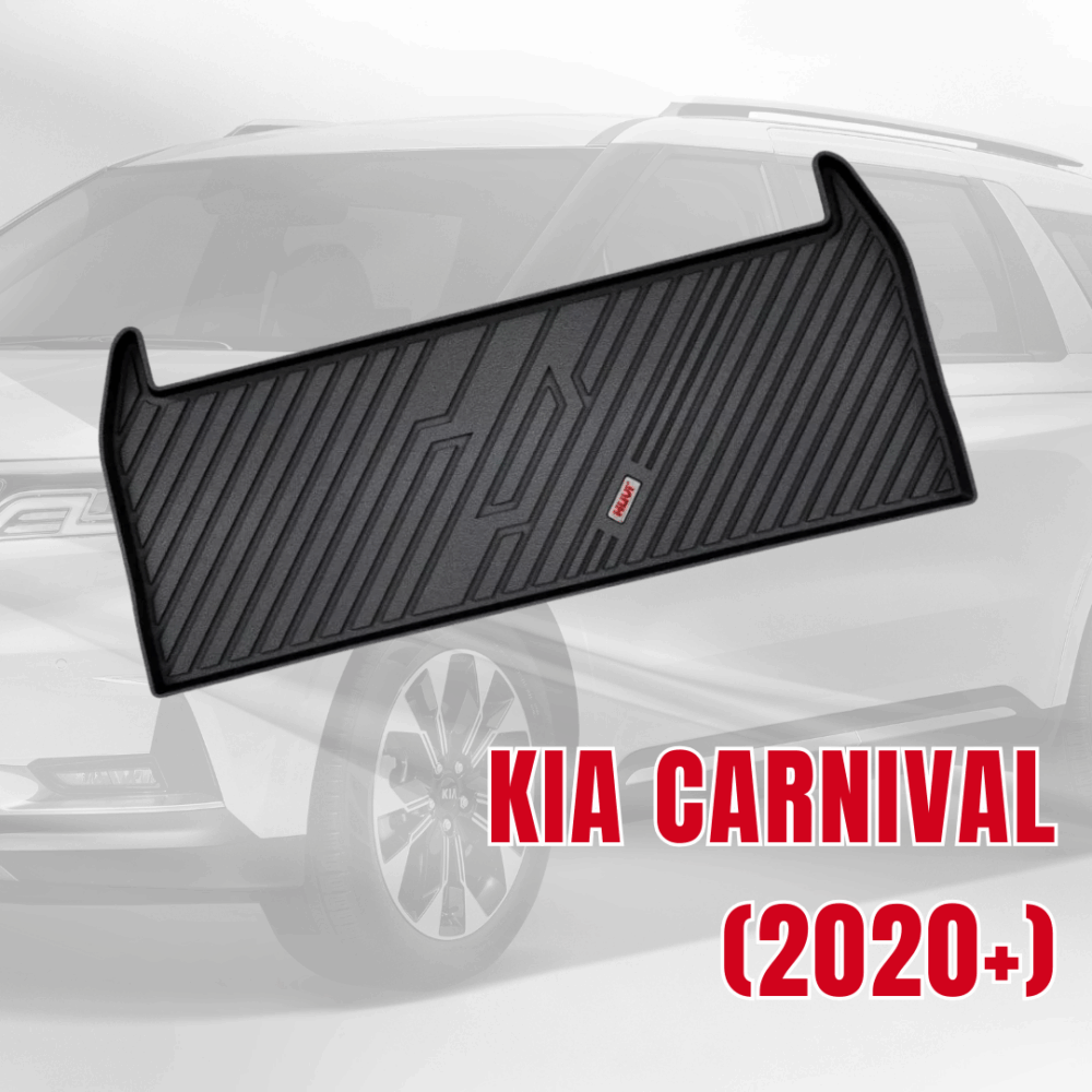 Thảm lót cốp ô tô HUVI cho xe Kia Carnival 3D (6-7 chỗ) năm 2020+ - Hình ảnh 6