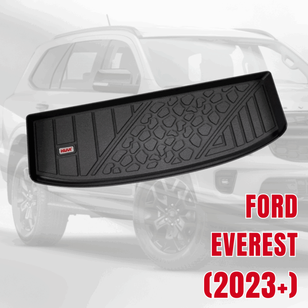 Thảm lót cốp ô tô HUVI cho xe Ford Everest 3D (7 chỗ) năm 2023+ - Hình ảnh 4