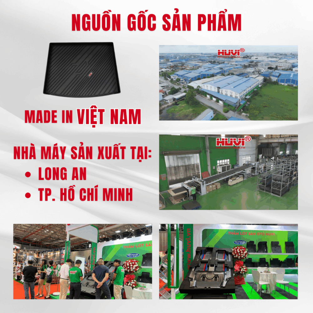 Thảm lót cốp ô tô HUVI cho xe Kia Seltos 3D năm 2020+ - Hình ảnh 9