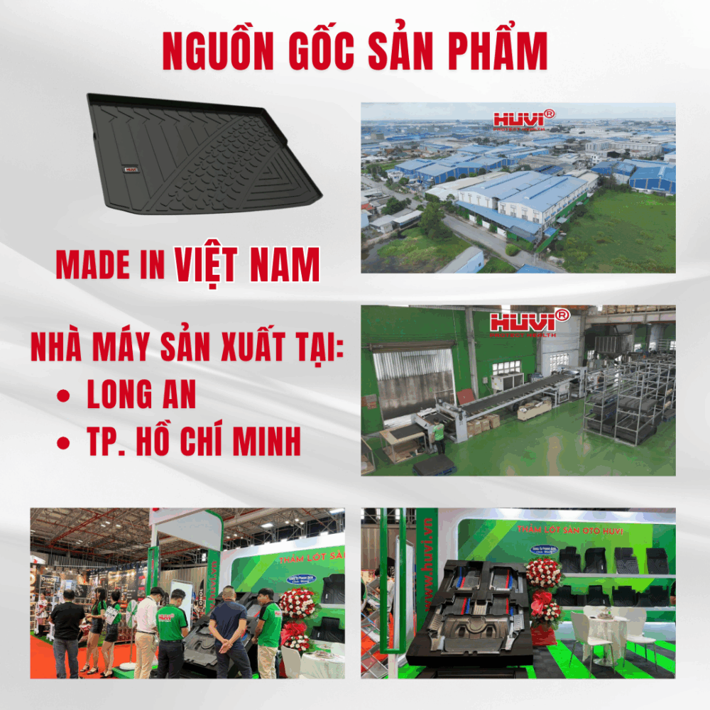 Thảm lót cốp ô tô HUVI cho xe Ford Territory 2D năm 2023+ - Hình ảnh 8