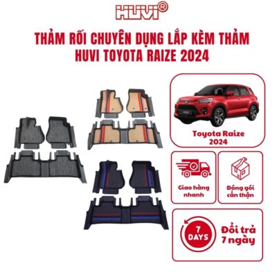 Thảm lót rối ô tô Toyota Raize 2024