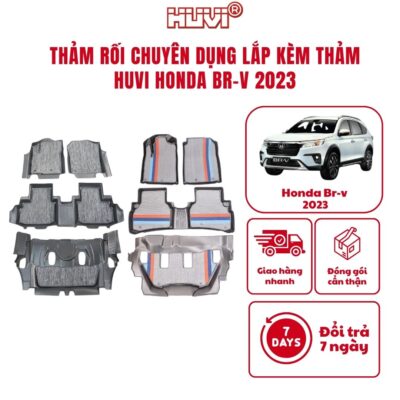 Thảm lót rối ô tô Honda BR-V 2023 (7 chỗ)