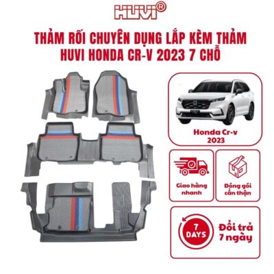 Thảm lót sàn rối ô tô Honda CR-V 2024 (7 chỗ)
