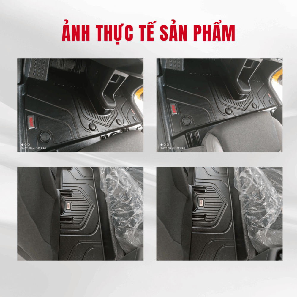 Thảm lót sàn ô tô HUVI cho xe VINFAST VF3 3D năm 2024+ - Hình ảnh 2