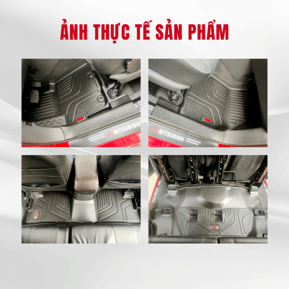 Thảm lót sàn ô tô Huvi Mitsubishi Xpander 3D 2018+ - Hình ảnh 2