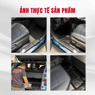 Thảm lót sàn ô tô HUVI cho xe Toyota Yaris Cross