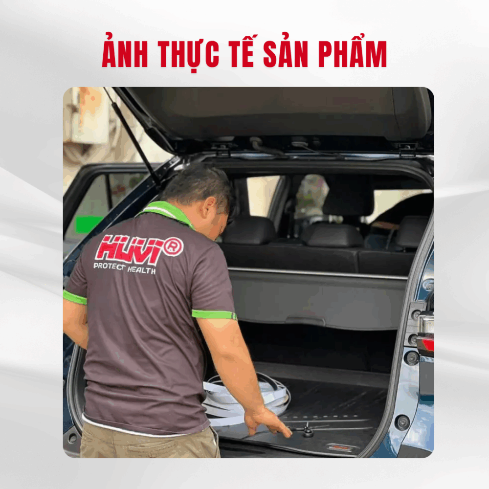 Thảm lót cốp ô tô HUVI cho xe Toyota Yaris Cross ( Bản Xăng) năm 2021+ - Hình ảnh 2