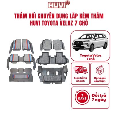 Thảm lót rối ô tô Toyota Veloz (7 chỗ)