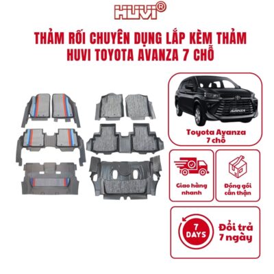 Thảm lót rối ô tô Toyota Avanza (7 chỗ)