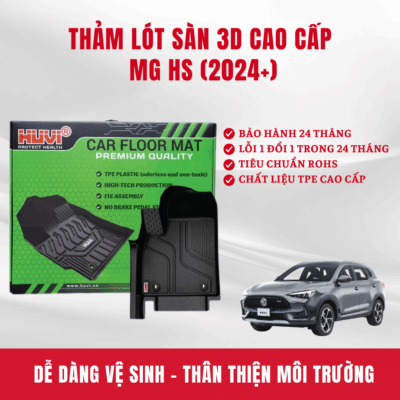 Thảm lót sàn ô tô HUVI cho xe MG HS