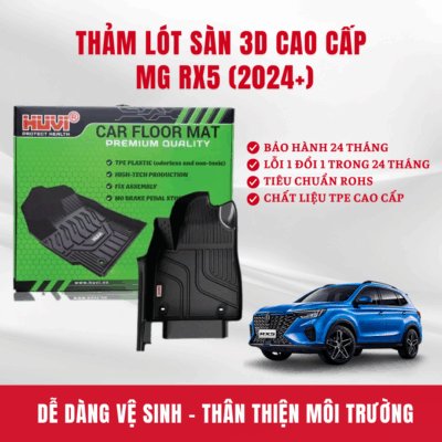 Thảm lót sàn ô tô HUVI cho xe MG RX5 năm 2024+