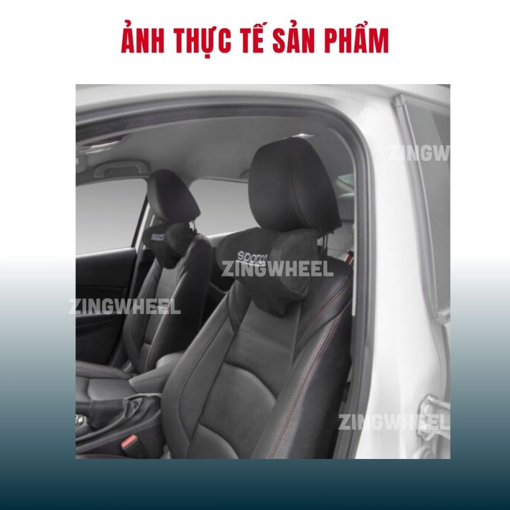 Siêu phẩm gối tựa cao su non Sparco SPN103 dành cho xế yêu Chính hãng! - Hình ảnh 3