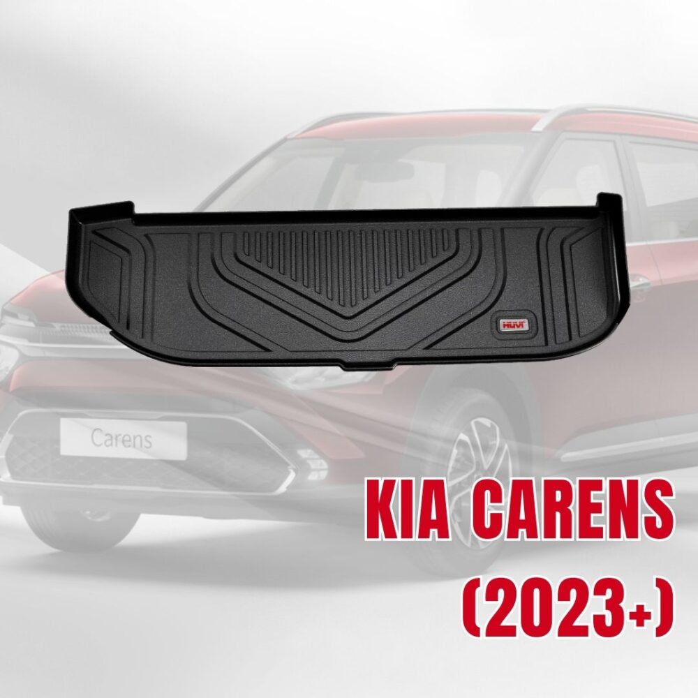 Thảm lót cốp ô tô HUVI cho xe Kia Carens 3D ( Luxury) năm 2023+ - Ảnh 5