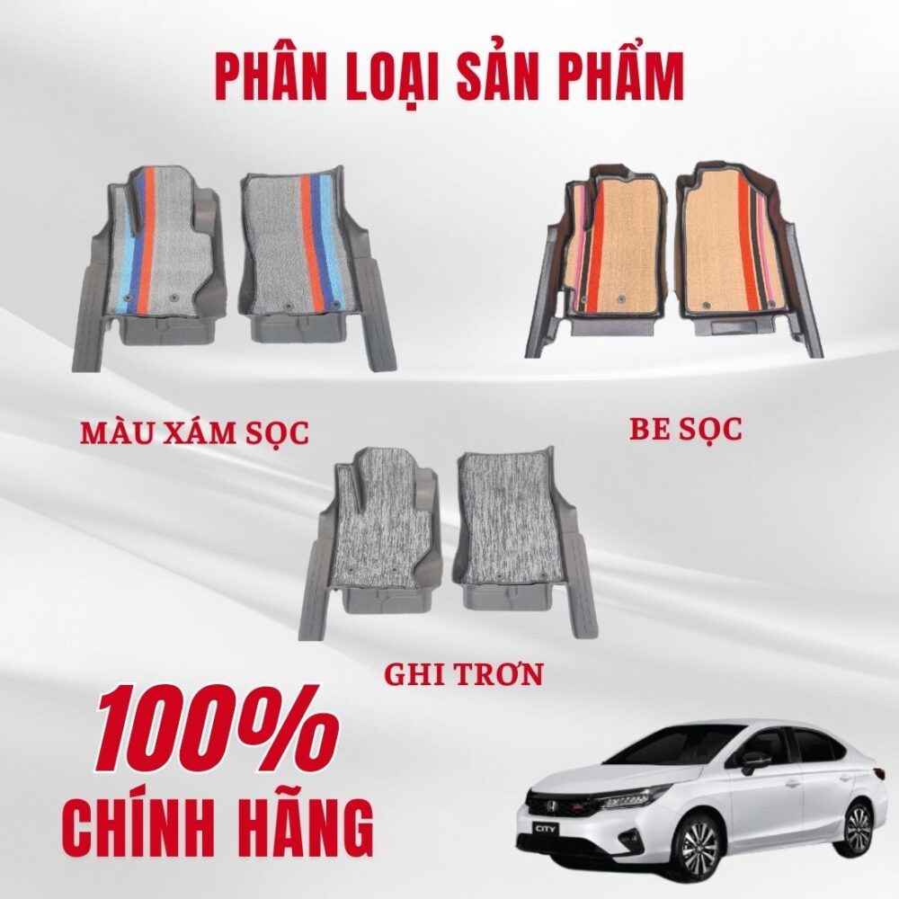 Thảm lót rối ô tô Honda City 2024 nhựa PVC cao cấp Huvi - Hình ảnh 4