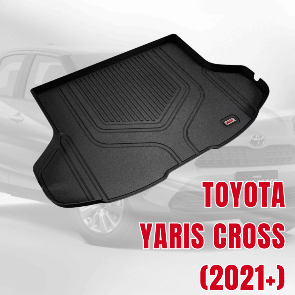 Thảm lót cốp ô tô HUVI cho xe Toyota Yaris Cross ( Bản Xăng) năm 2021+ - Hình ảnh 4